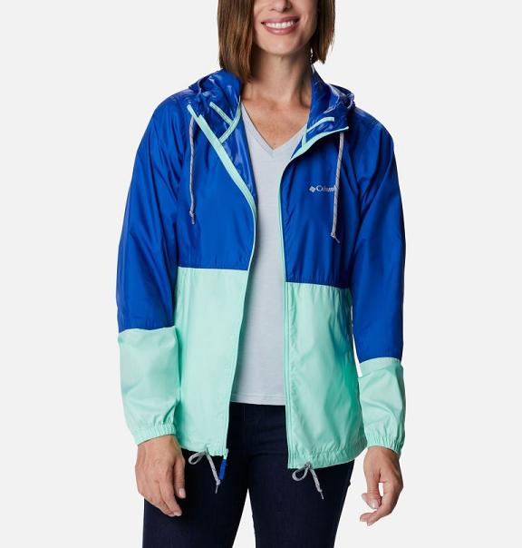 Columbia Womens Windbreaker Sale UK - Flash Forward Jackets Blue UK-248974